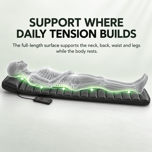 Full-length neck back waist and leg support coverage