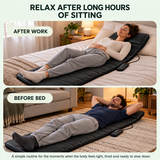 FlexiRelief AlignRest relaxation routine after work and before bed